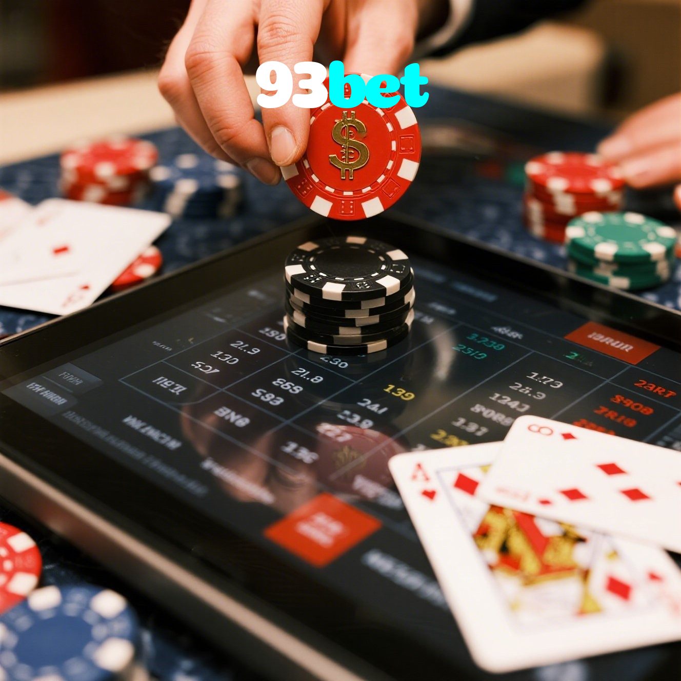 93bet：Jogue nas mesas de poker e se torne um campeão das cartas!